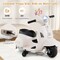 Plastic Licensed Kids Ride-On Motorcycle Vespa with LED Headlight and Horn Sound